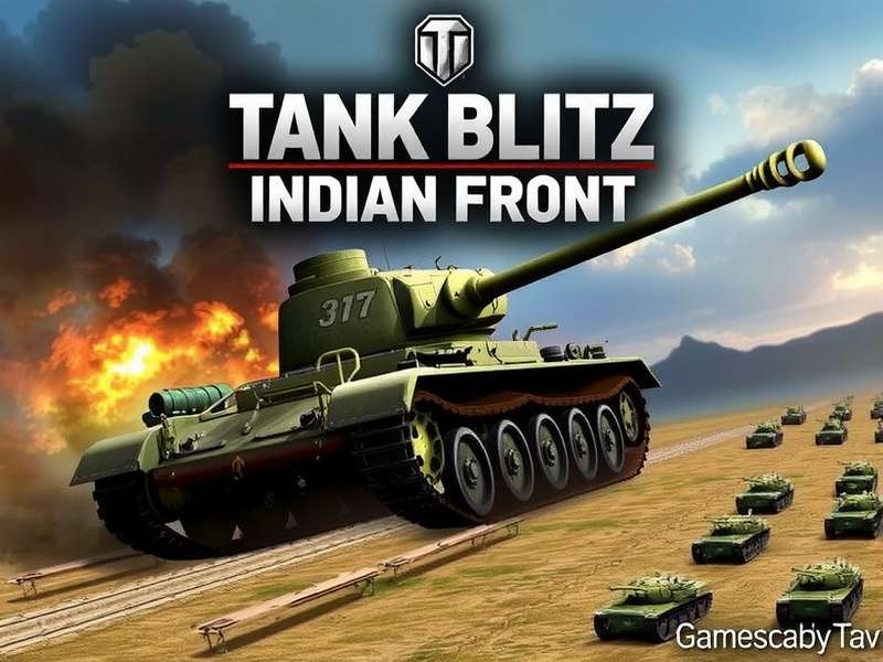 Tank Blitz Indian Front Game Cover